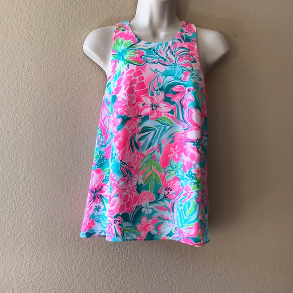 Lilly Pulitzer Lyle Hot on the Scene Pint top - Picture 5 of 11